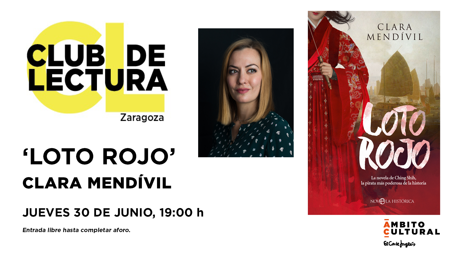 CLUB DE LECTURA CON CLARA MENDÍVIL
